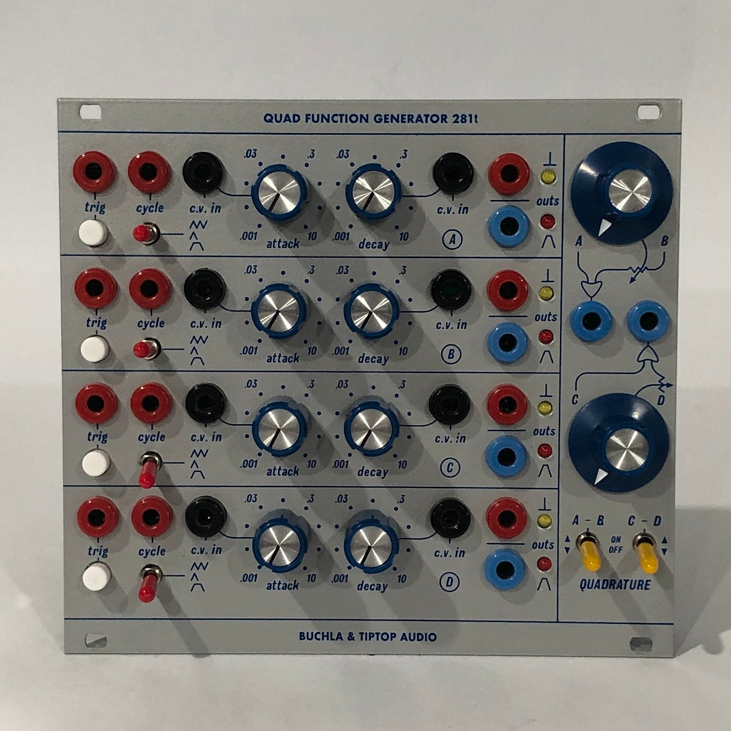 Used Tiptop Audio Buchla 281t Quad Function Generator