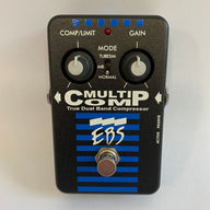 EBS MultiComp Studio Edition True Dual Band Compressor Pedal