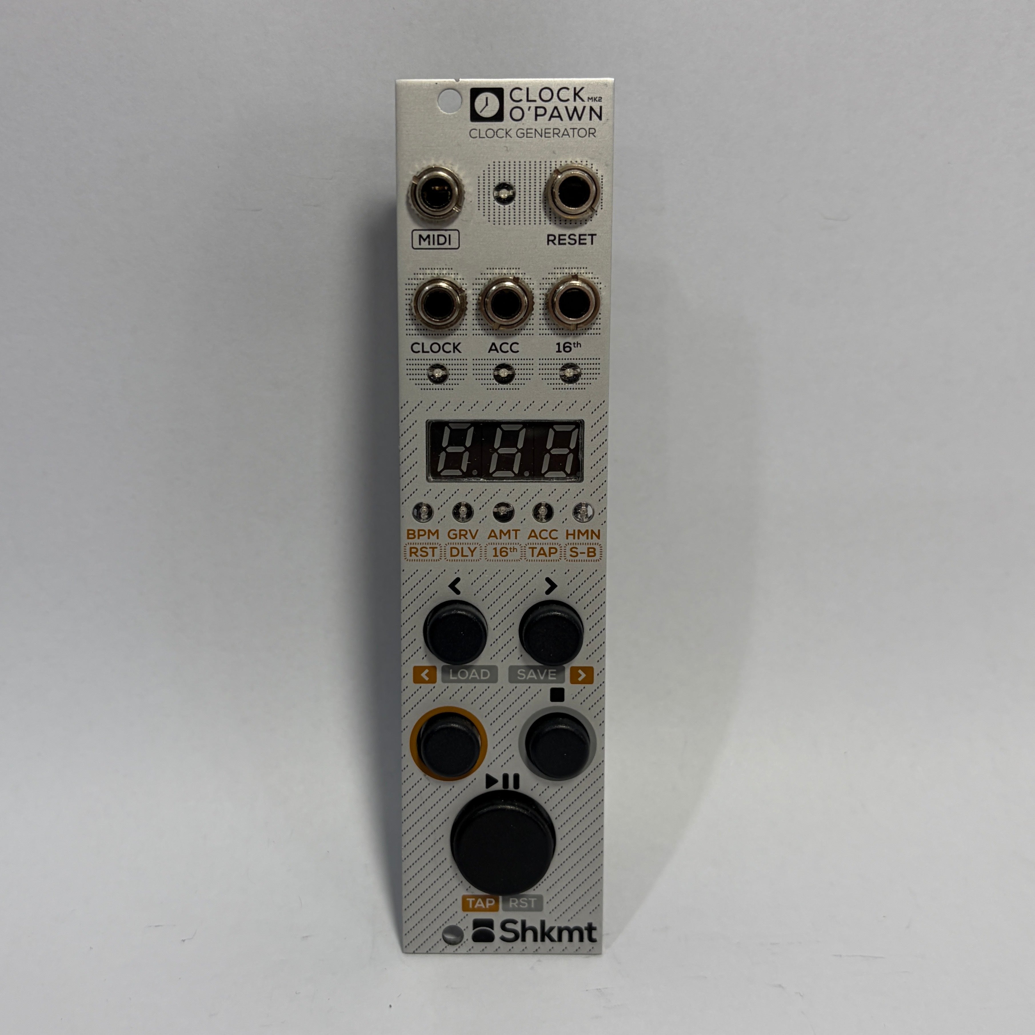 Used Shakmat Modular Clock O' Pwng MK2
