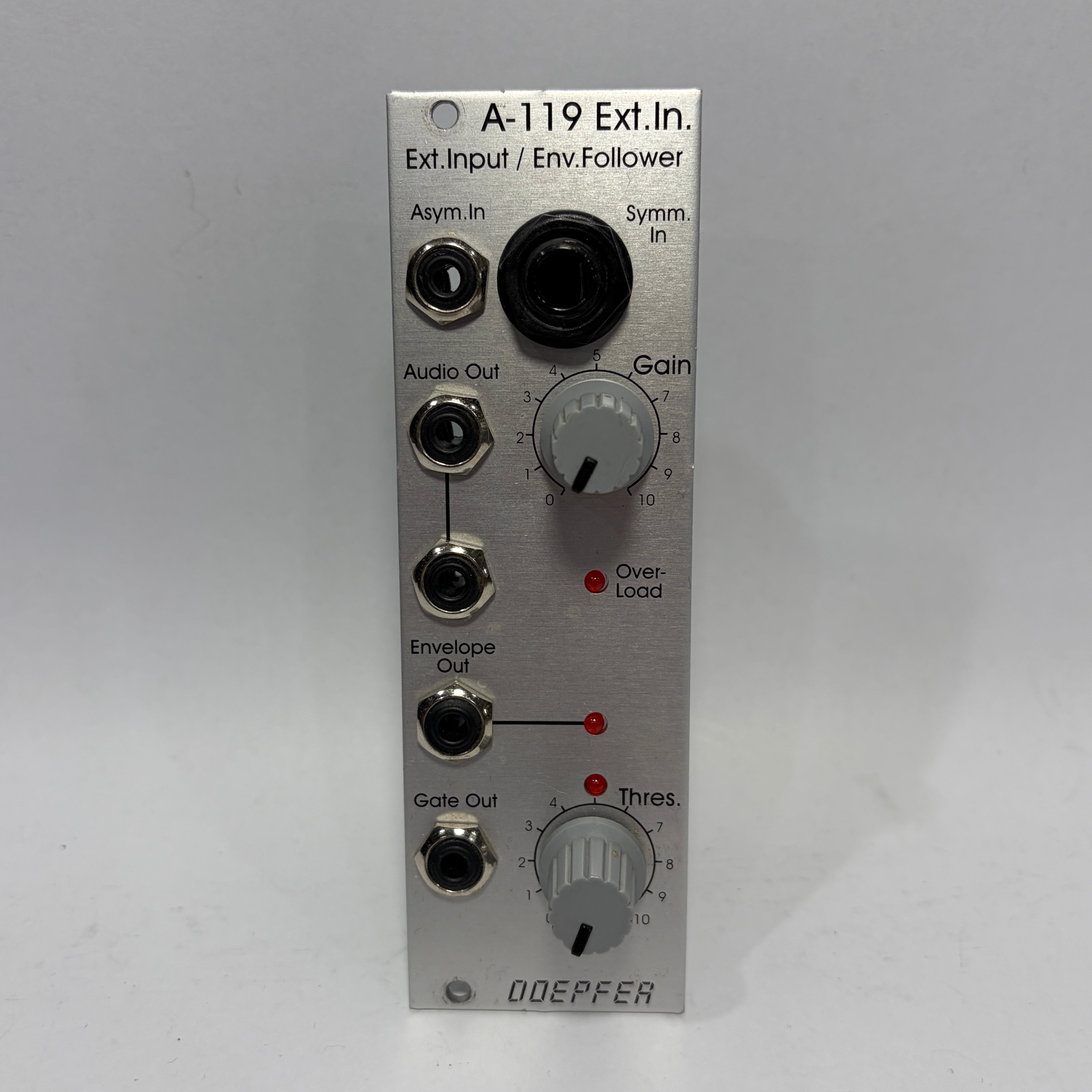 Used Doepfer A-119 Ext Input/Envelope Follower