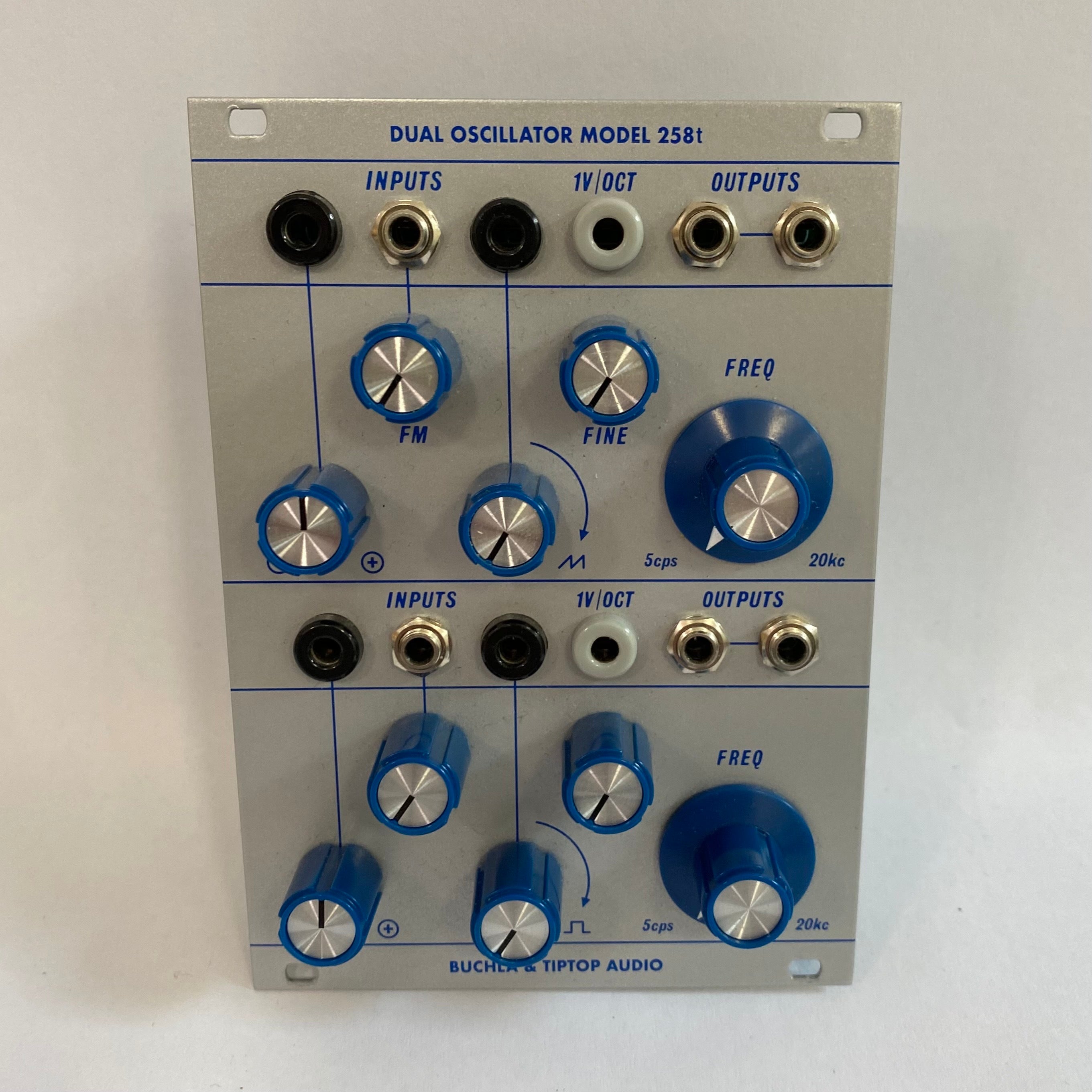 【ジャンク】Buchla Tiptop audio 258t Tiptop Audio Buchla 258t Dual Oscillator Eurorack Module