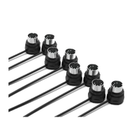 Low Profile MIDI Cable - 3 Feet (4-Pack)