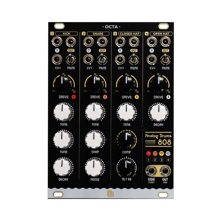 Octa - Quad Analog Drum Module