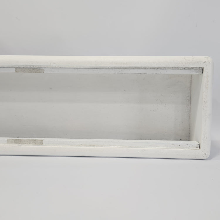 DIY 104hp Wooden Eurorack Skiff - White