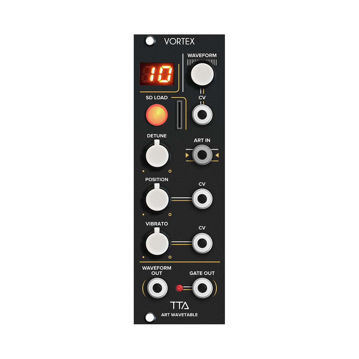 Tiptop Audio Vortex Art Wavetable Oscillator