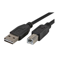 USB Reversible Type-A to Type-B Cable (6.6ft)