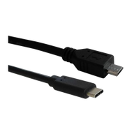 USB Micro Type-B to USB-C Cable (6.6 ft)