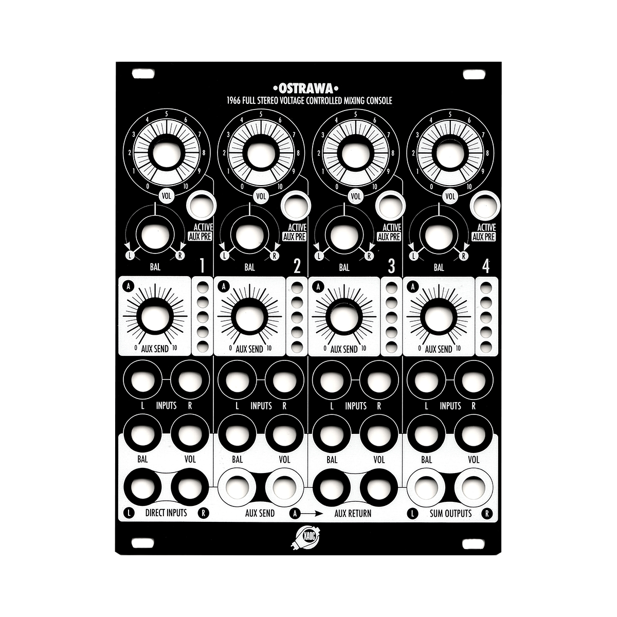 Ostrawa Replacement Black Panel (Pre-Order)