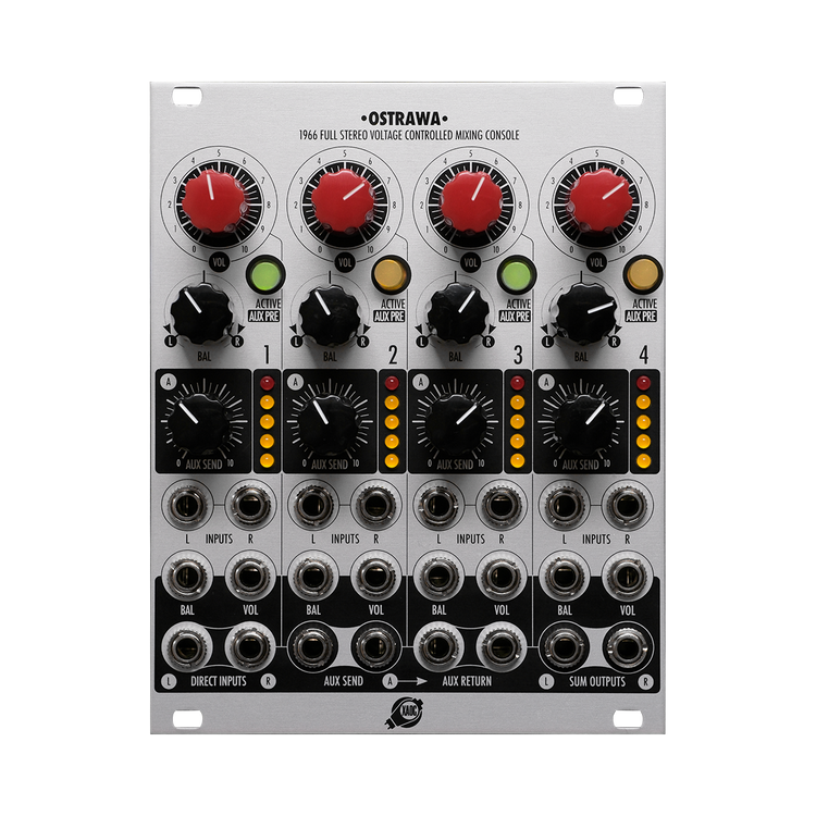 Ostrawa - Full Stereo Voltage Controlled Mixing Console