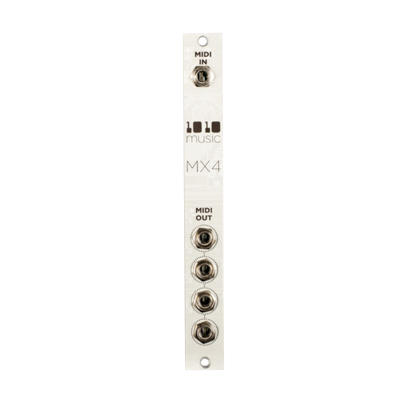 鍵盤楽器 1010music MX4 Buffered MIDI Multiple 1010Music MX4 - Buffered MIDI Multiple