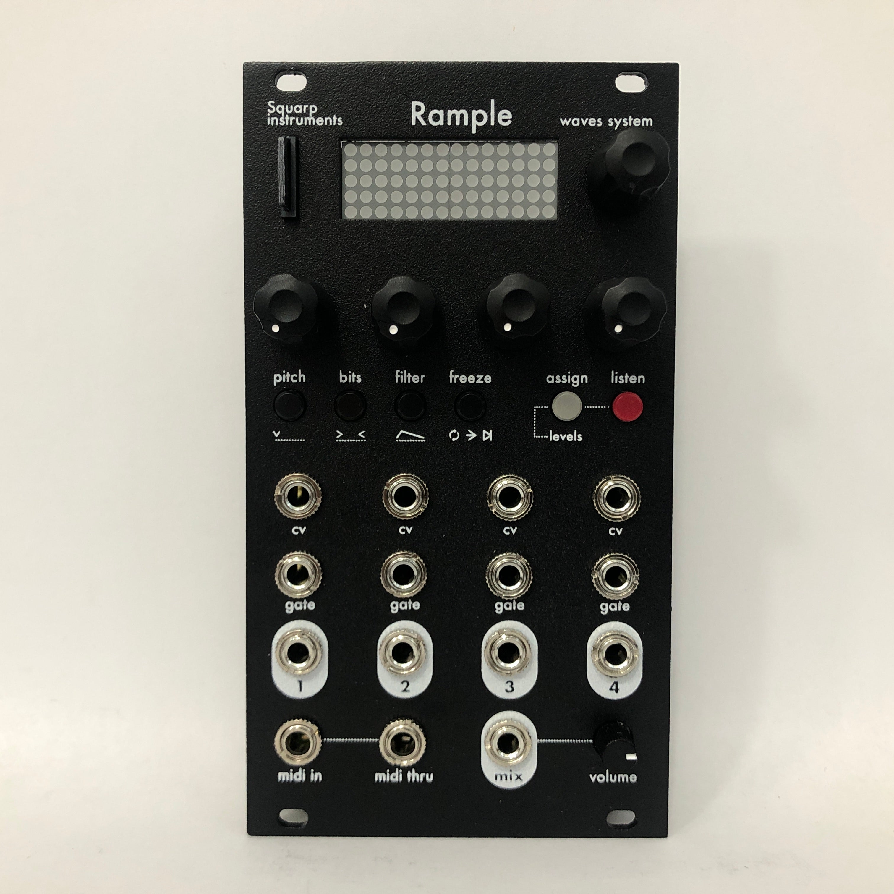 Squarp Rample 4-Channel Sampler Waves System