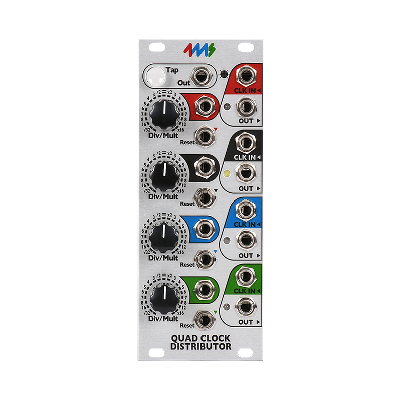 4MS Quad Clock Distributor モジュラーシンセ 4ms-Quad-Clock-Distributor-2-