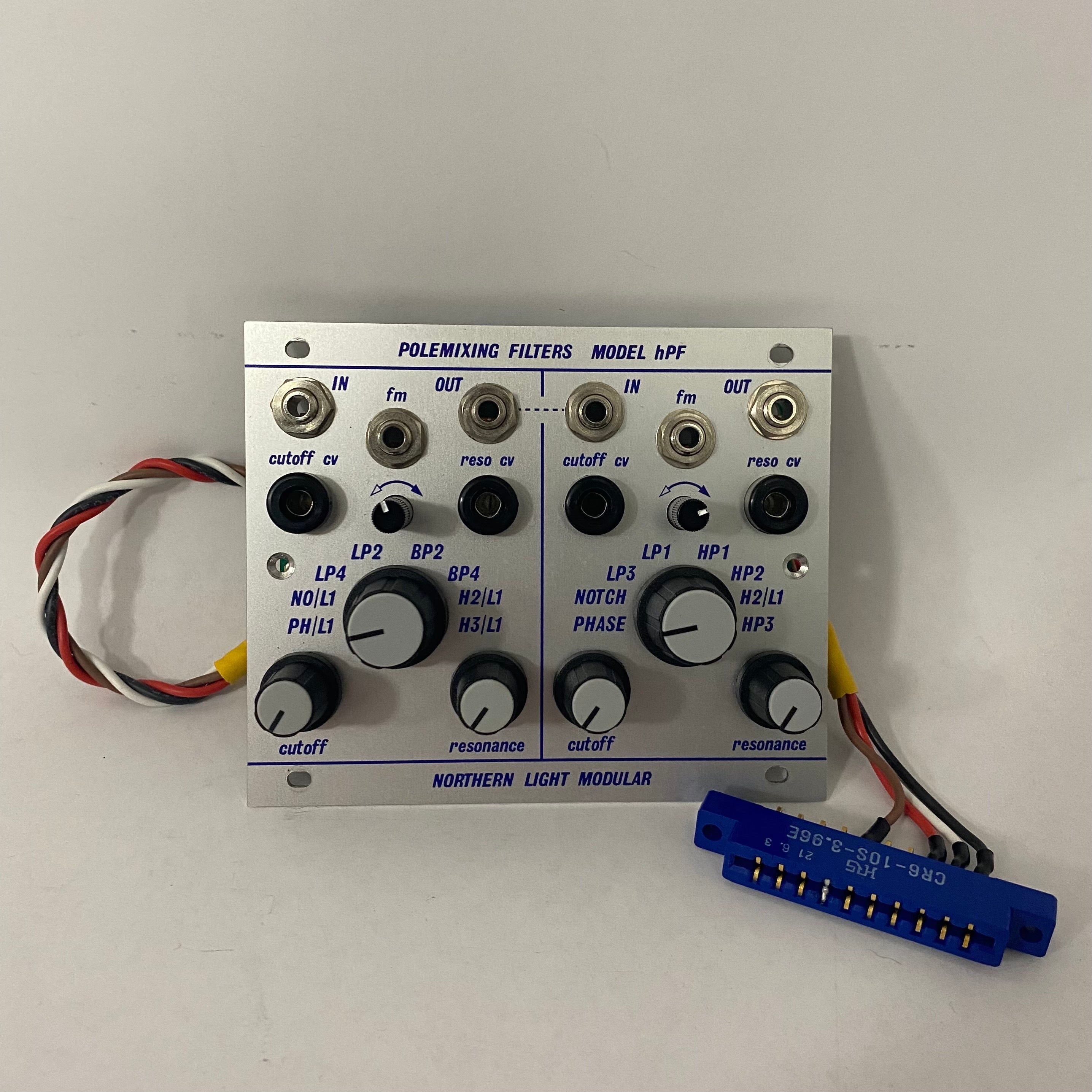 Northern Lights Modular Polemixing Filters Model hPF (Buchla H Format)