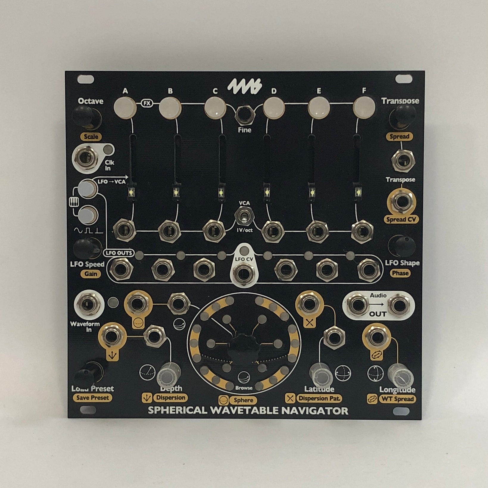 4ms Spherical Wavetable Navigator