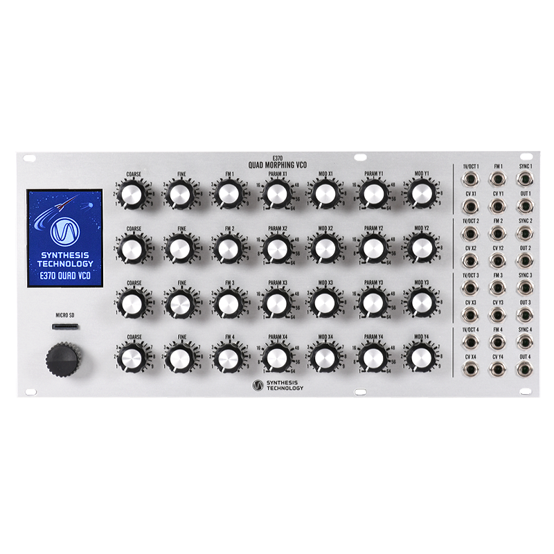 E370 Quad Morphing VCO (Silver)