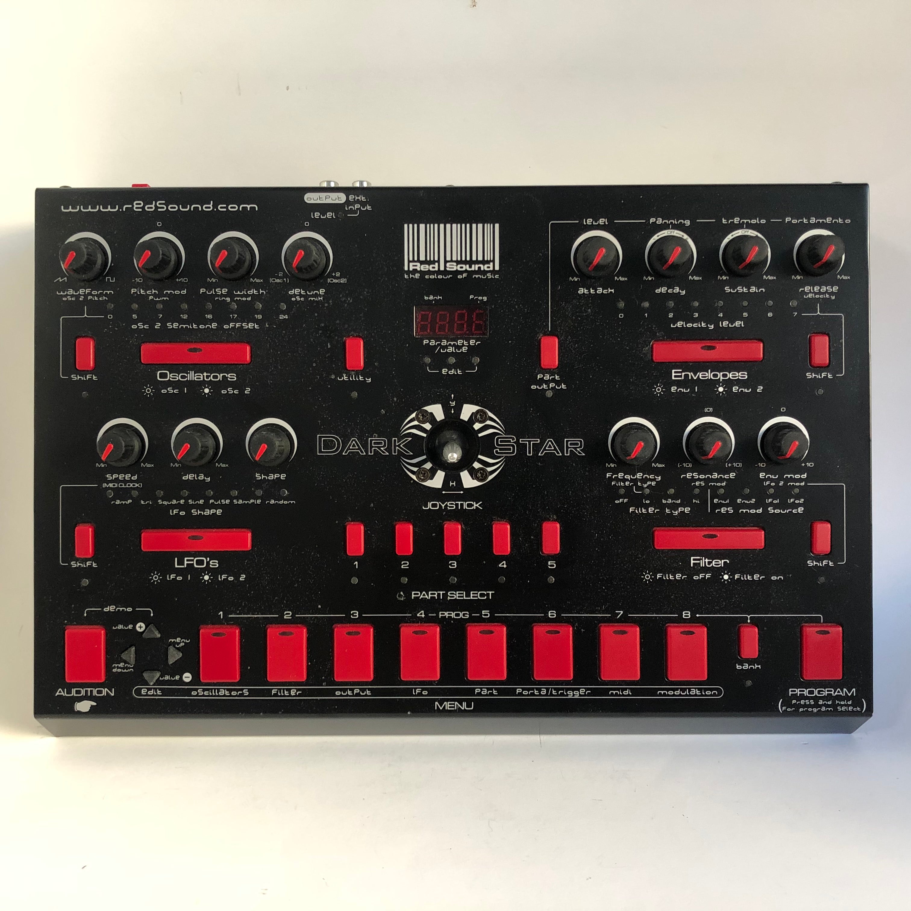 Red Sound Darkstar with extra VOCODA firmware chip