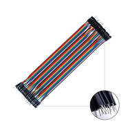 Dupont Jumper Wire Cables Pack of 20, Male to Male - 15cm