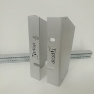 Tiptop Audio Z-Rails 84HP Silver w/ rack ears