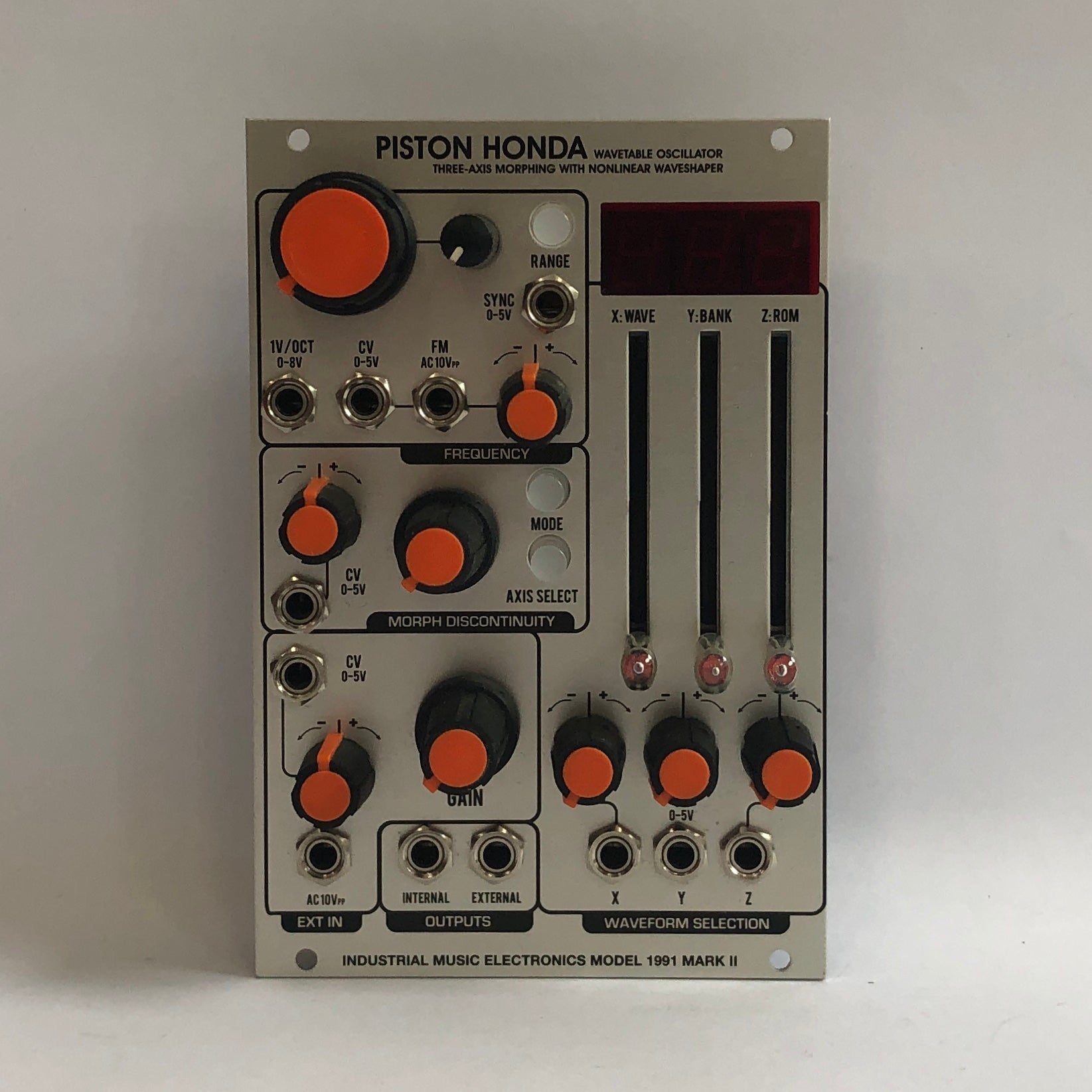 Industrial Music Electronics Piston Honda MK2