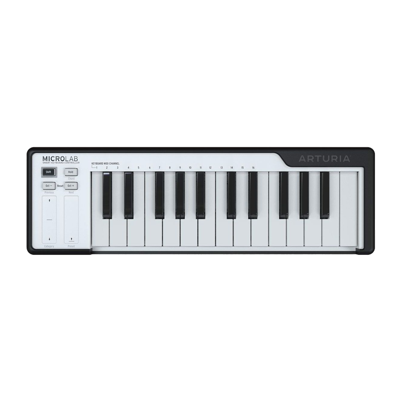 Microlab MIDI Keyboard (Black)