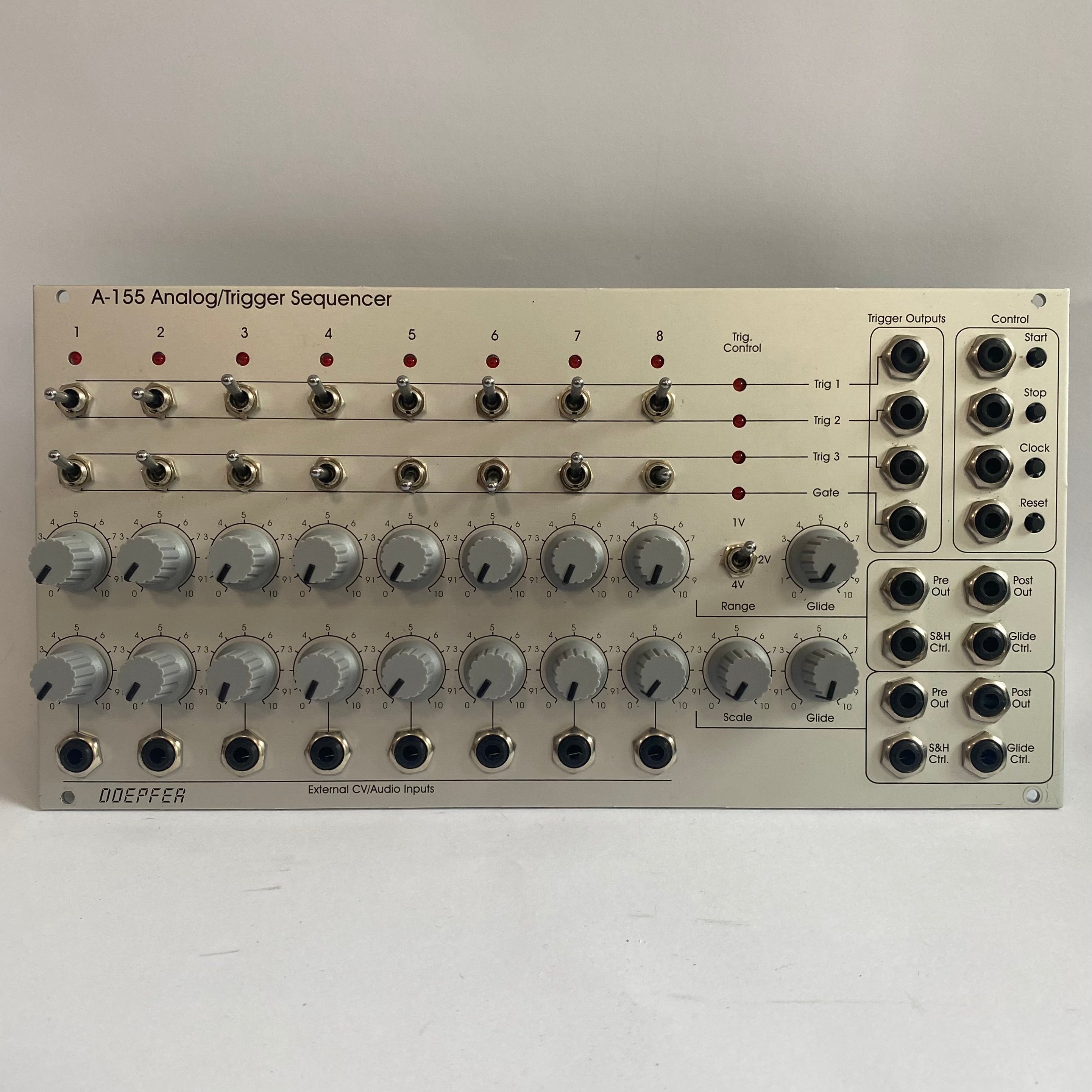 Doepfer A-155 Analog/Trigger Sequencer