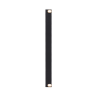 Black PCB Blank Panels - 2HP