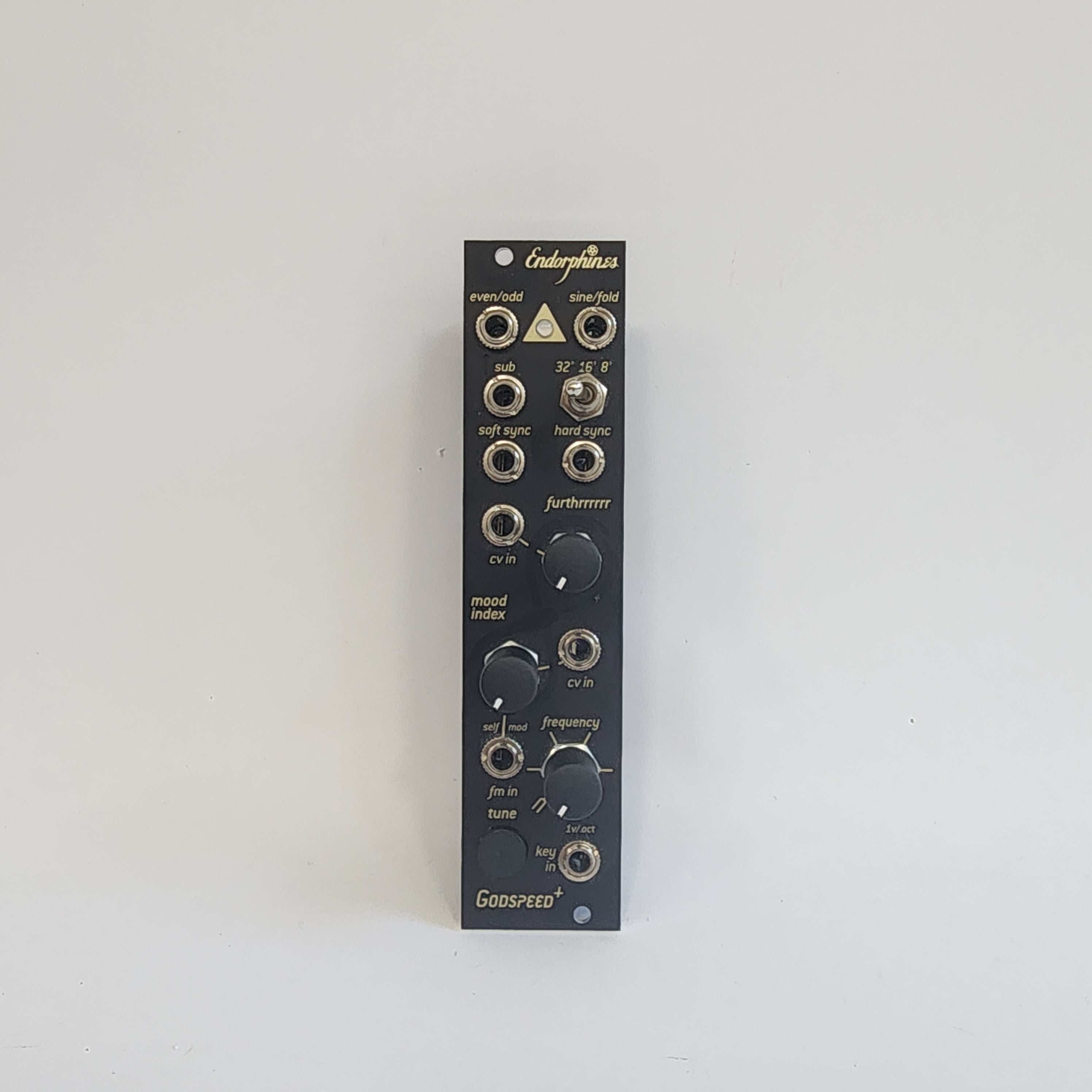 Endorphin.es Godspeed - Oscillator and Autotuner - Black