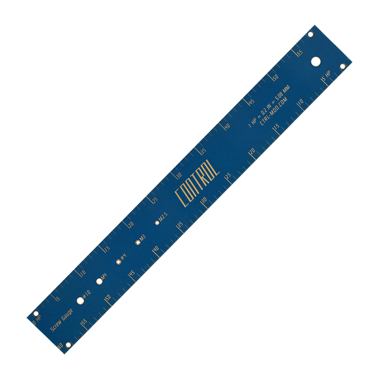 Full Size HP Ruler, Screw Gauge & 60HP 1U Blank