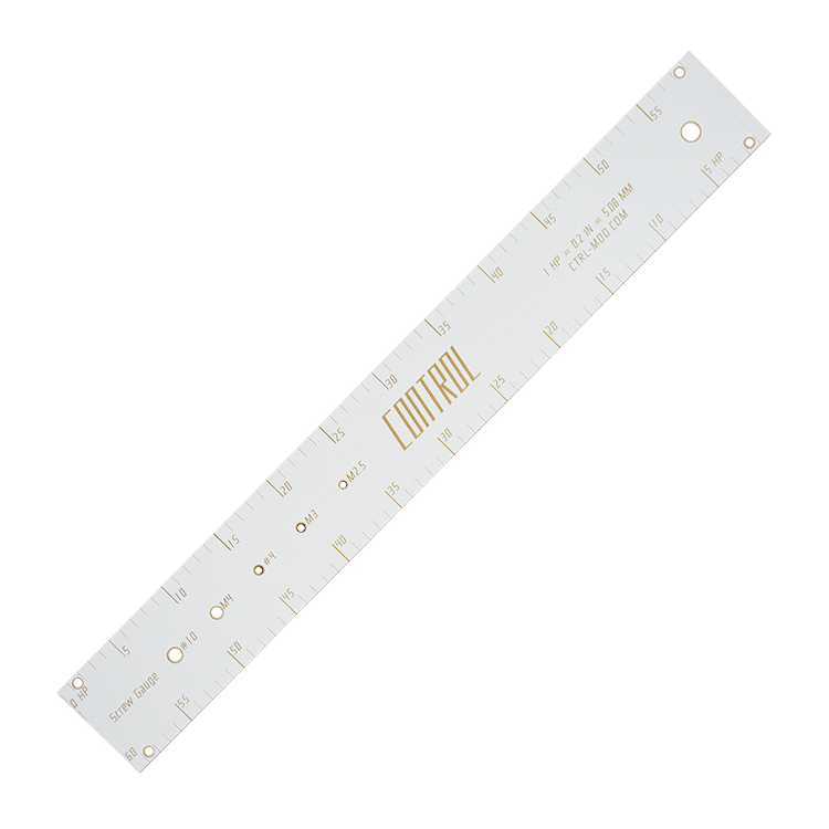 Full Size HP Ruler, Screw Gauge & 60HP 1U Blank