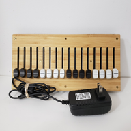 16n Faderbank with Wood Faceplate