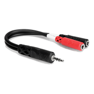 YMM-261 3.5mm TRS to Dual 3.5mm TSF Adapter
