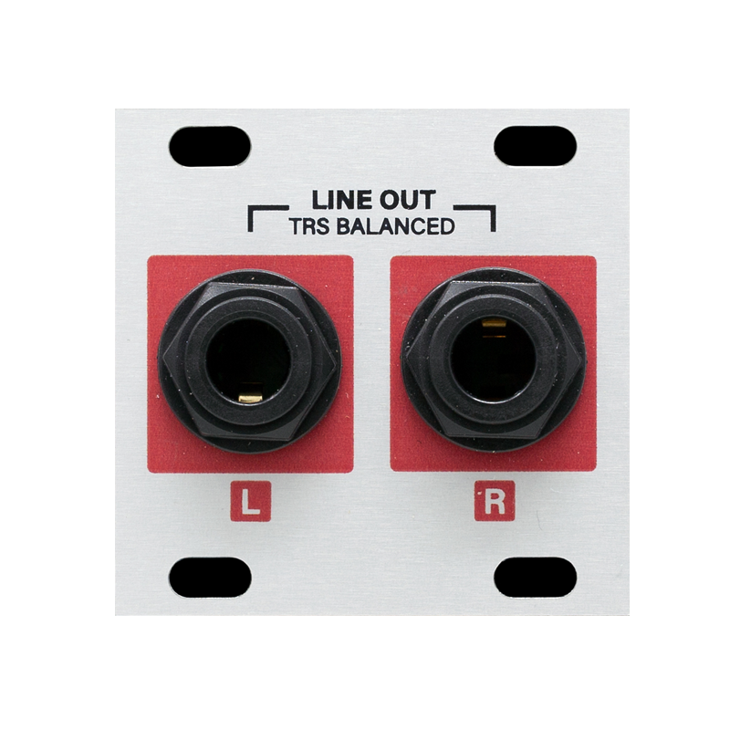 Stereo Line Out Jacks 1U