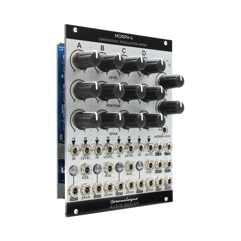 Joranalogue Morph4 Dimensional Modulation Array – Control