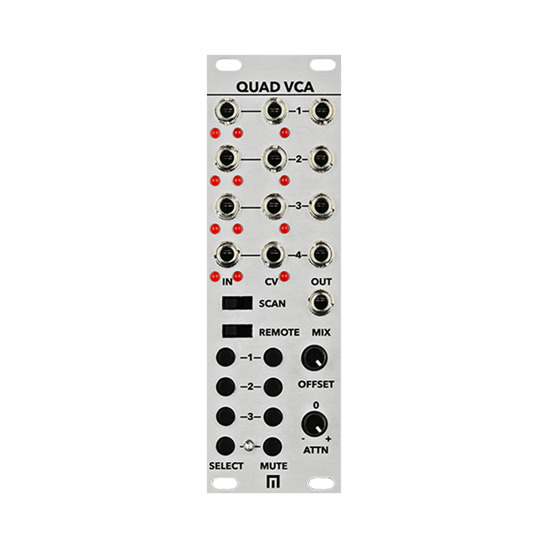 Quad VCA (Silver)