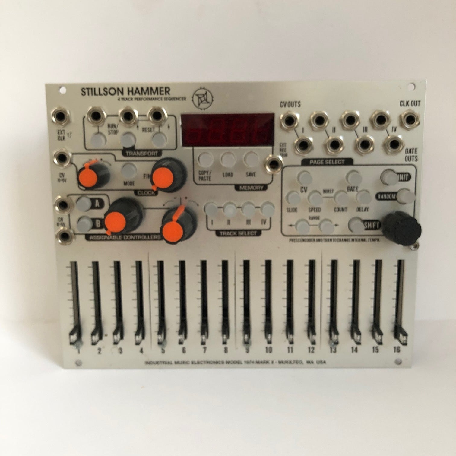 Industrial Music Electronics Stillson Hammer MKII