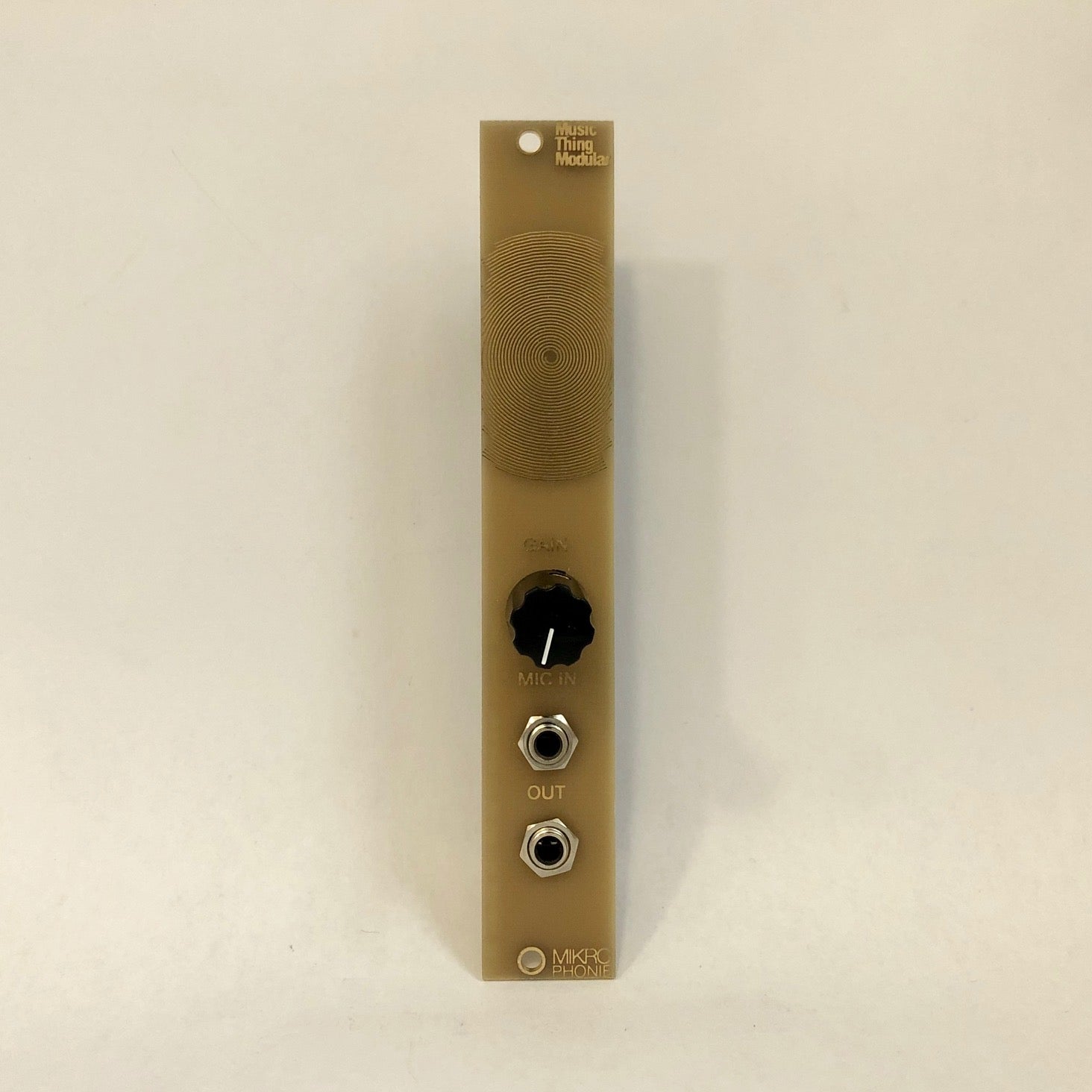 Thonk Music Thing Modular Mikrophonie DIY