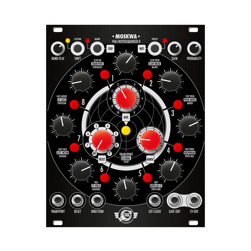 Moskwa II Replacement Black Panel