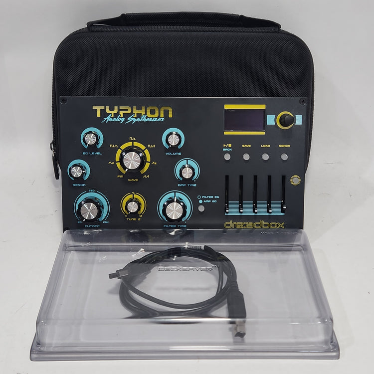 Dreadbox Typhon with Analog Pulse Case and Decksaver