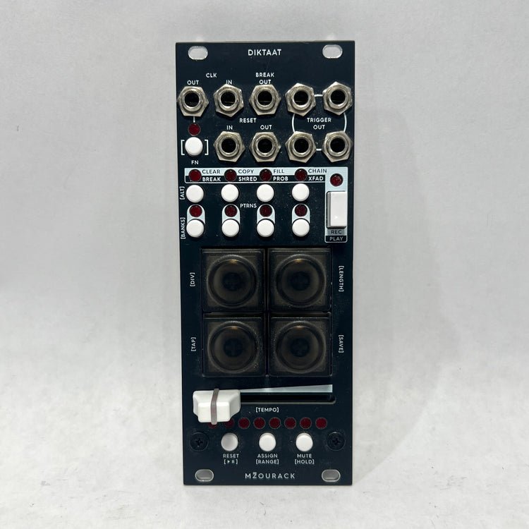 Mzourack Diktaat 4-Channel Trigger Sequencer