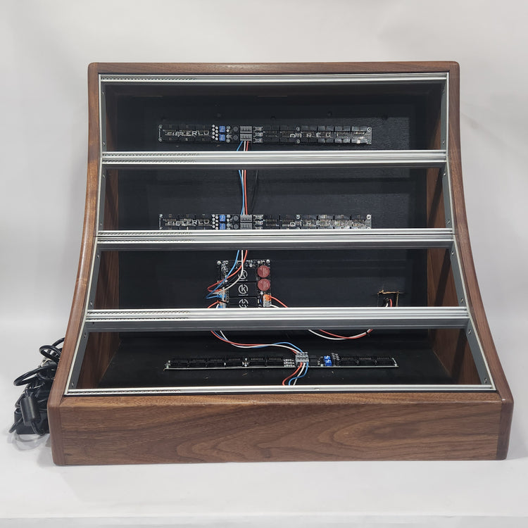 Hardwood 12U 126HP Case with Konstantlab Power