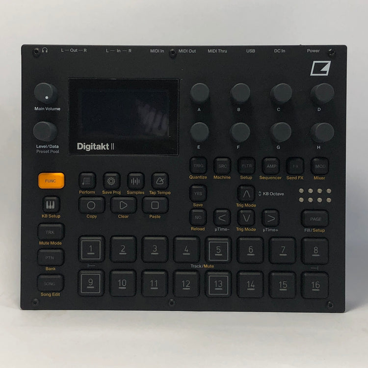 Elektron Digitakt II with Decksaver Lid