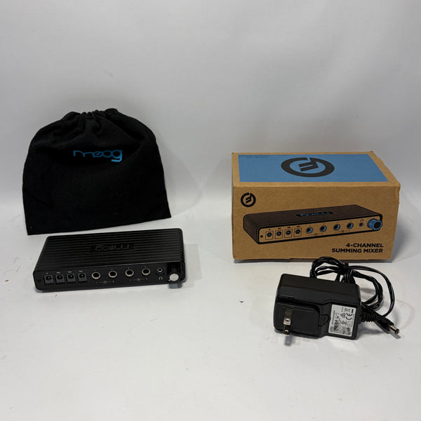 その他 MOOG 4-Channel Summing Mixer Used Moog 4-Channel Summing Mixer
