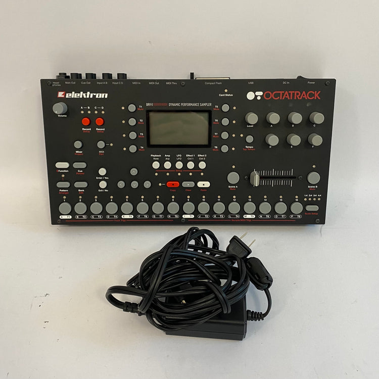 Elektron Octatrack DPS-1 with Compact Flash card and Manual