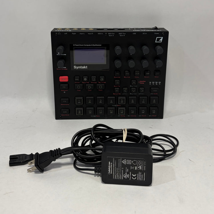 Elektron Syntakt 12 Track Drum Computer and Synthesizer