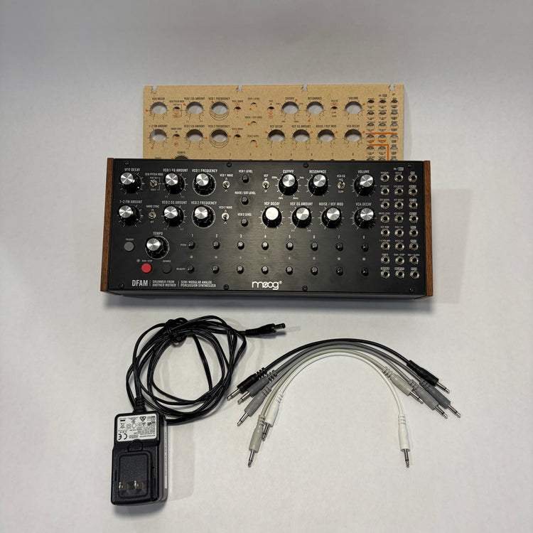 Moog DFAM Drummer from Another Mother Semi-Modular Analog Percussion Synthesizer