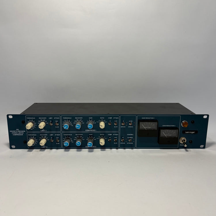 Behringer 369 2-Channel Stereo Compressor and Limiter