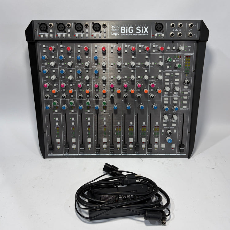 Solid State Logic BiG SiX 18-input Desktop Analog Mixer and Interface