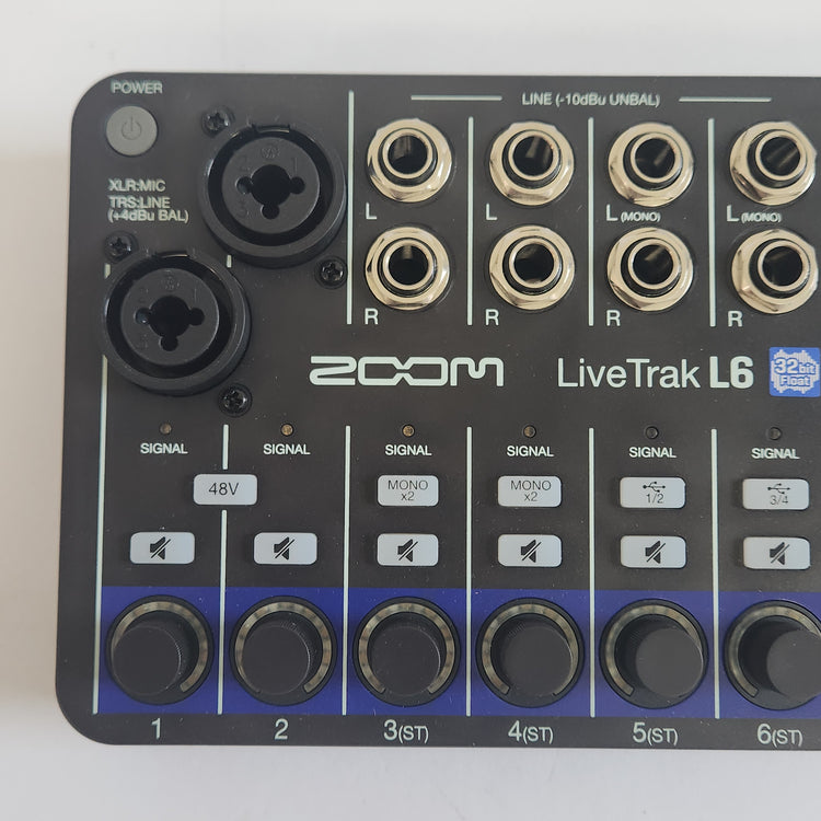 Zoom LiveTrak L-6 10-Channel Mixer & Recorder