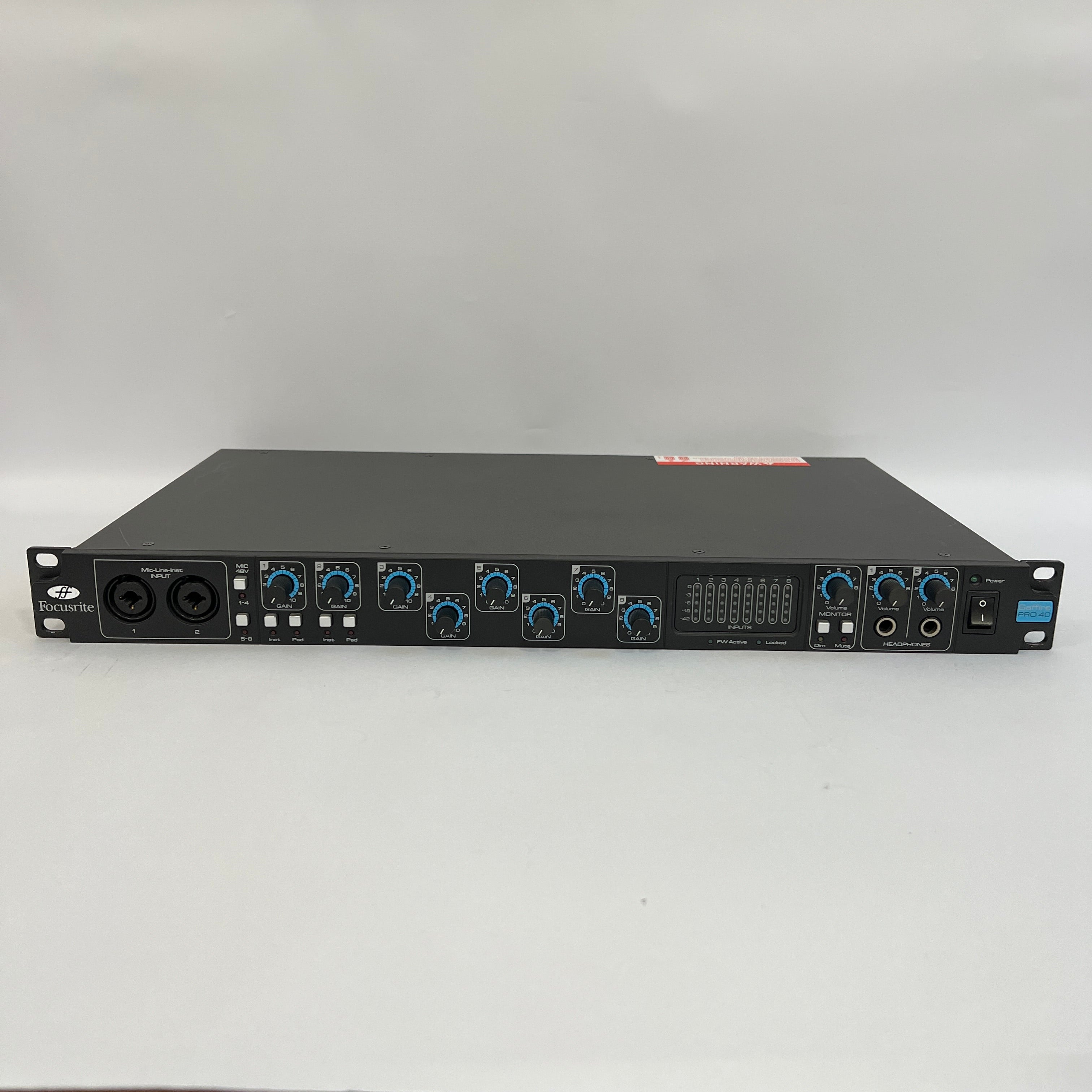 Used Focusrite Saffire Pro 40