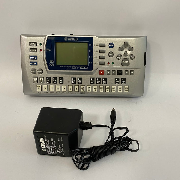 Yamaha QY100 Sequencer with CompactFlash Card